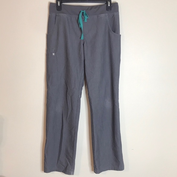 Figs technical collection charcoal gray scrub pants size small - Picture 1 of 10